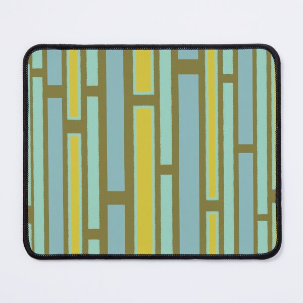 Item preview, Geometric Portal 1 in Chartreuse Olive Blue designed and sold by kierkegaard.