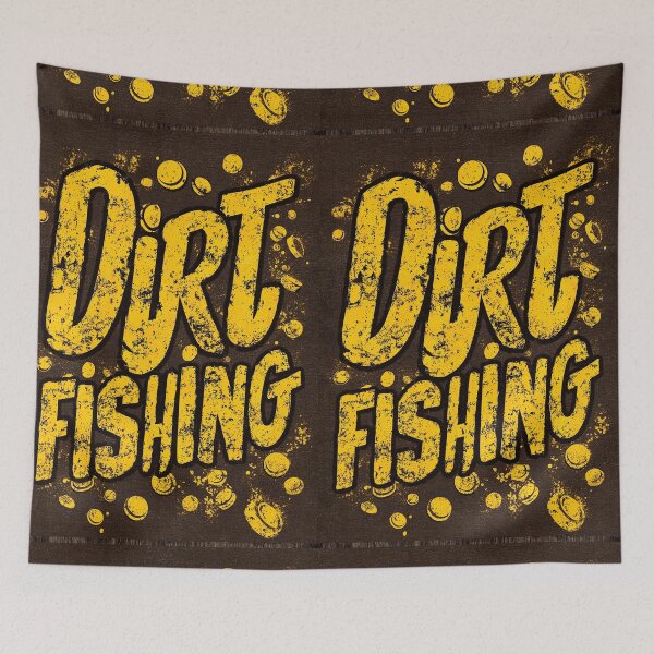 Item preview, Dirt fishing in a shower of golden shiny coins. designed and sold by Piotrek0001.