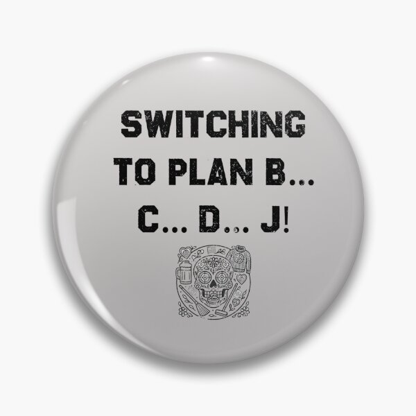 Item preview, Curling Coach Says - Switching to Plan B... C... D... J! designed and sold by leftbutton.