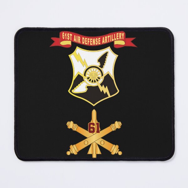 Item preview, Army - 61st Air Defense Artillery w Number Br - DUI - Ribbon X 300 designed and sold by Military Insignia Products.