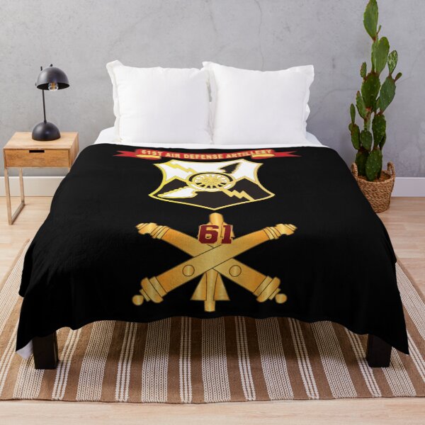 Item preview, Army - 61st Air Defense Artillery w Number Br - DUI - Ribbon X 300 designed and sold by Military Insignia Products.