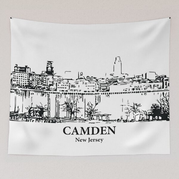 Item preview, Camden - New Jersey designed and sold by Lakeric Cityscapes.