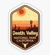 Death Valley National Park California Cactus Sticker