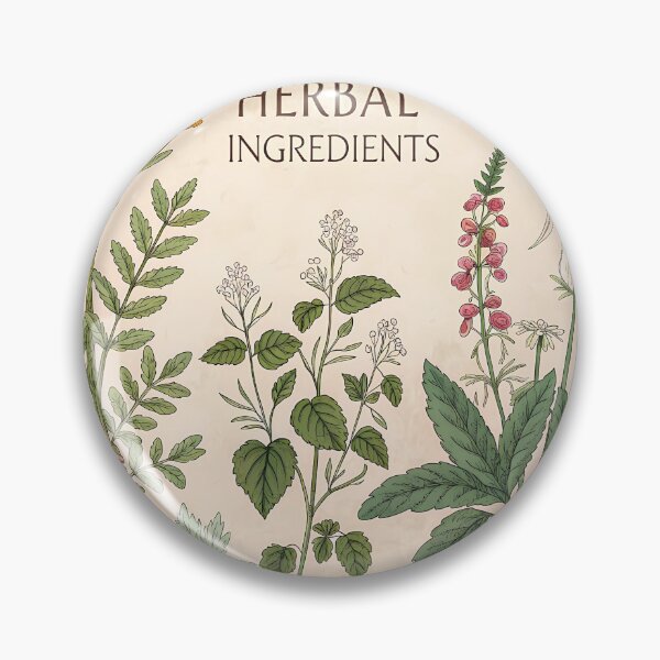 Item preview, Vintage Herbal Botanical Illustration – Medicinal Plants Artwork designed and sold by TrendThreadsfor.