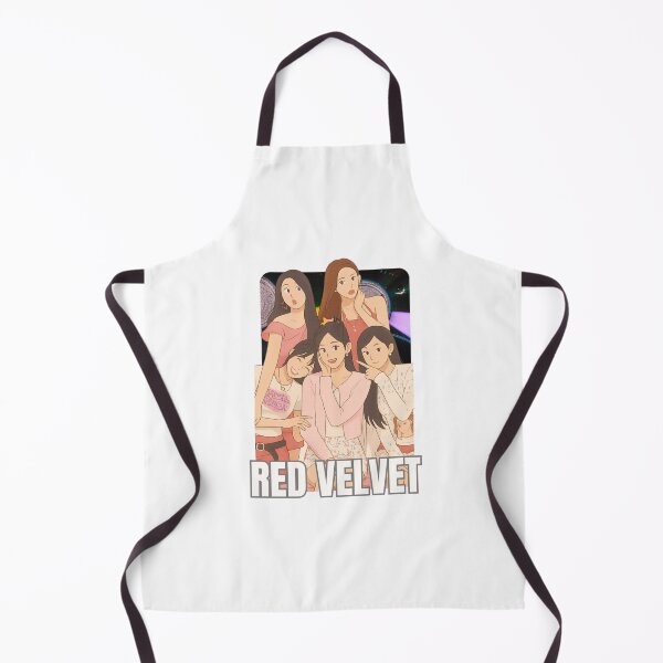 Item preview, Red Velvet Name Cartoon Illustration Group Members Kpop Collage Design designed and sold by HELL0WBELLO.