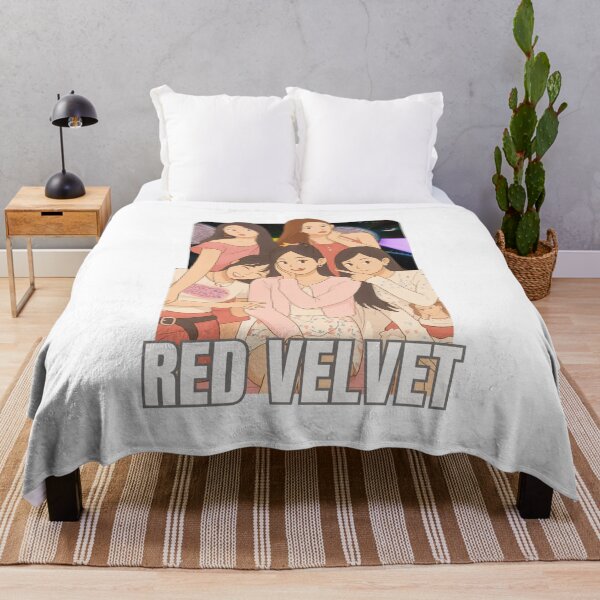 Item preview, Red Velvet Name Cartoon Illustration Group Members Kpop Collage Design designed and sold by HELL0WBELLO.