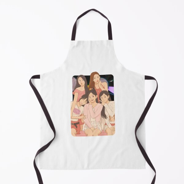 Item preview, Red Velvet Cartoon Illustration Group Members Kpop Collage Design designed and sold by HELL0WBELLO.