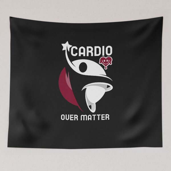 Item preview, Cardio Over Matter – Motivational Fitness Workout Design designed and sold by Cbenaia.