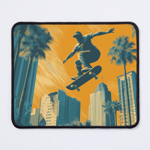Item preview, Sun-Soaked Ollie Over the City designed and sold by ArgentoArt.