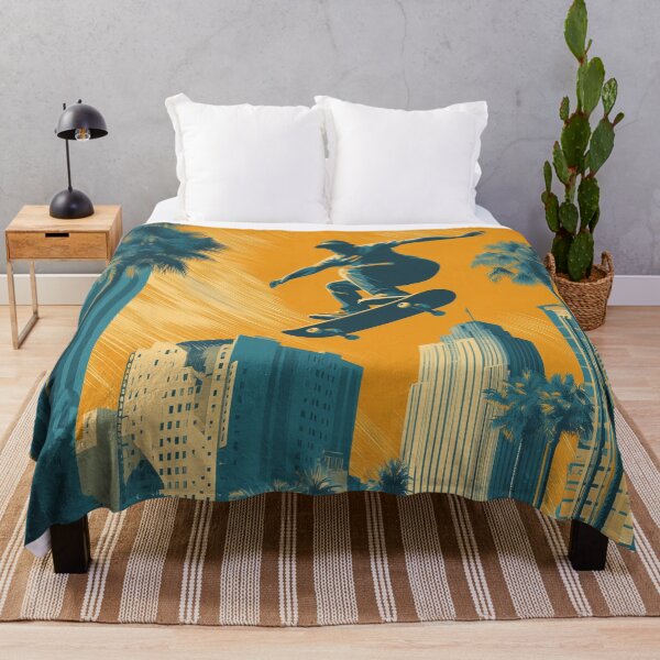 Item preview, Sun-Soaked Ollie Over the City designed and sold by ArgentoArt.