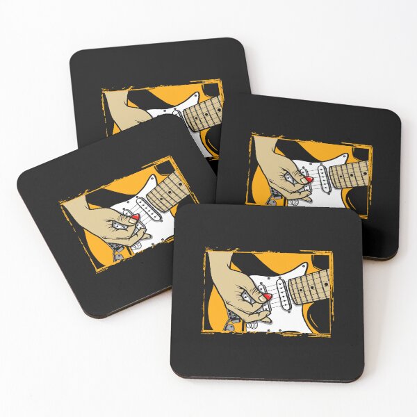 Item preview, Playing rock metal guitar with a pick designed and sold by Joncasmiart.
