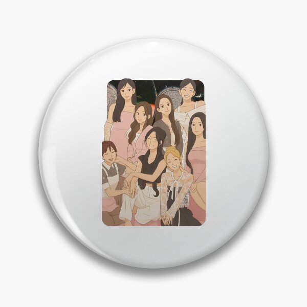 Item preview, Girls’ Generation (SNSD) Cartoon Illustration Group Members Kpop Collage Design designed and sold by HELL0WBELLO.