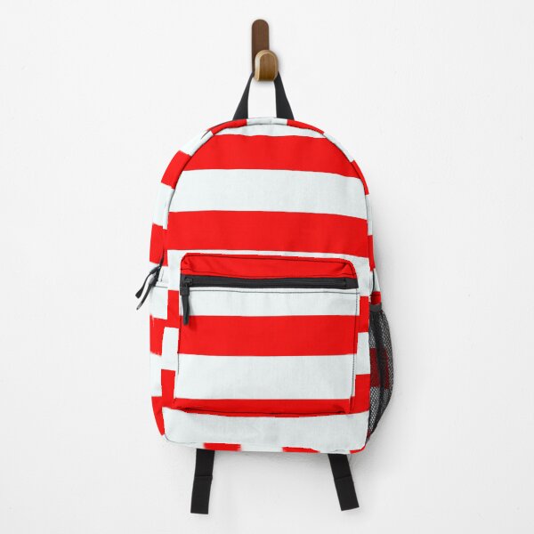 Item preview, Bright Red and White Stripes designed and sold by Groovy Looks.