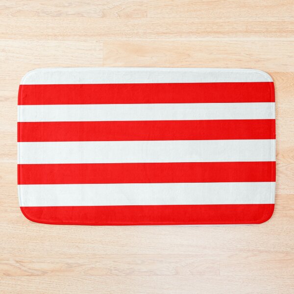 Item preview, Bright Red and White Stripes designed and sold by Groovy Looks.