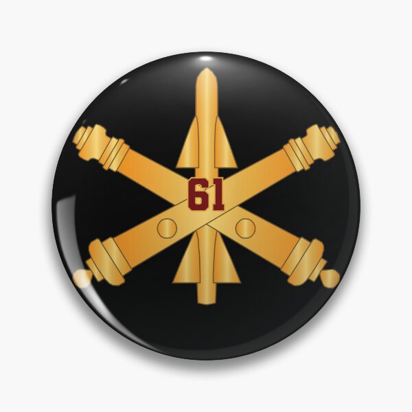 Item preview, Army - 61st Air Defense Artillery w Number Br wo Txt X 300 designed and sold by Military Insignia Products.