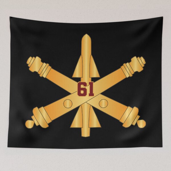 Item preview, Army - 61st Air Defense Artillery w Number Br wo Txt X 300 designed and sold by Military Insignia Products.
