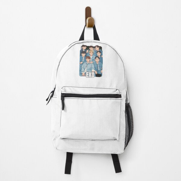 Item preview, EXO Name Cartoon Illustration Group Members Kpop Collage Design designed and sold by HELL0WBELLO.