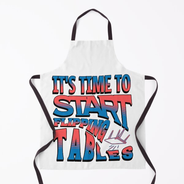 Item preview, Its Time To Start Flipping Tables Funny Quote Typography Design designed and sold by ArtDesignTp.