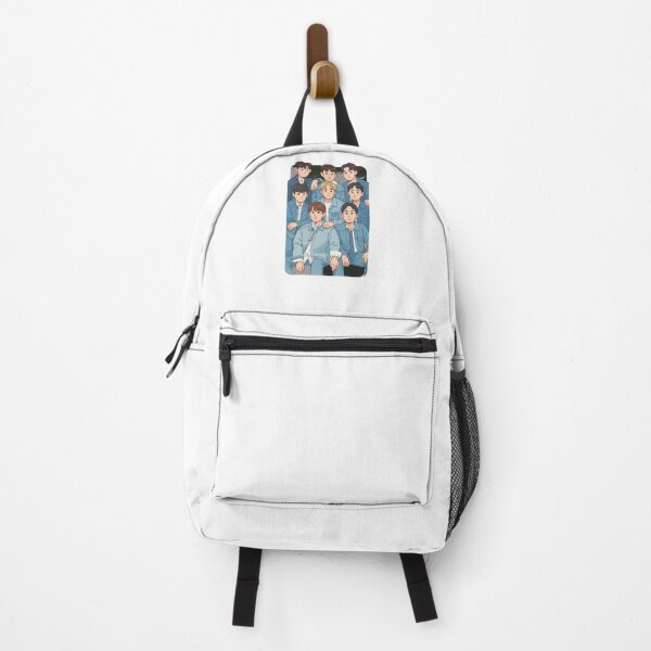 Item preview, EXO Cartoon Illustration Group Members Kpop Collage Design designed and sold by HELL0WBELLO.