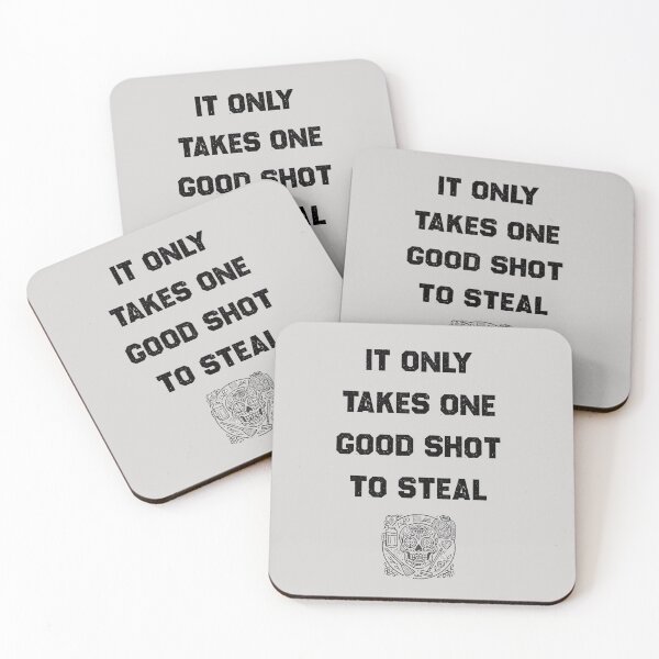 Item preview, Curling Coach Says - It Only Takes One Good Shot to Steal designed and sold by leftbutton.