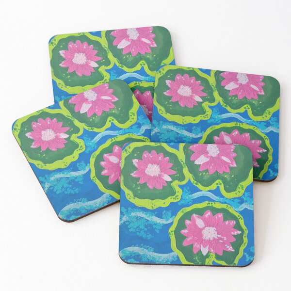 Item preview, Lily pads designed and sold by FlowerbrushArt.