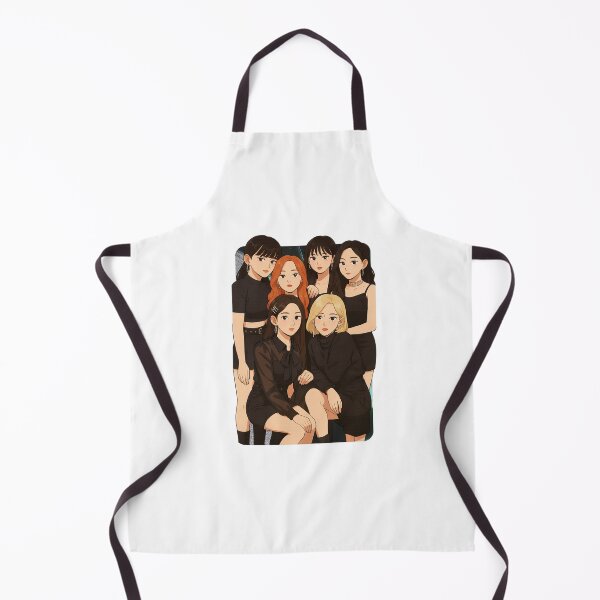 Item preview, I-dle Cartoon Illustration Group Members Kpop Collage Design designed and sold by HELL0WBELLO.