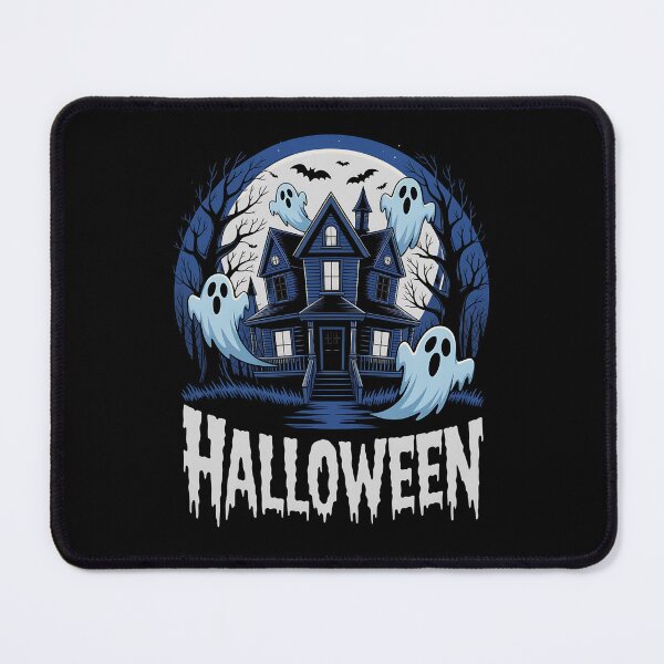 Item preview, Haunted House Halloween Night designed and sold by SoftStyleStudio ⭐⭐⭐.