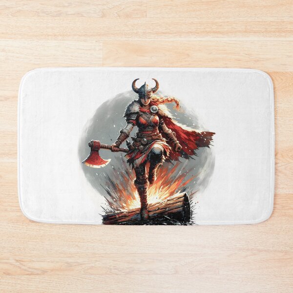 Item preview, Viking Warrior – Bold Norse Fighter Artwork for Fantasy Fans designed and sold by Lag-Threads.