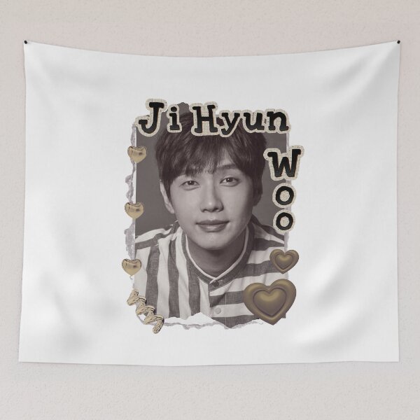 Item preview, Ji Hyun-woo Korean Actor Scrapbook Collage Cozy Y2K Vintage Design designed and sold by HELL0WBELLO.