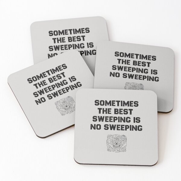 Item preview, Curling Coach Says - Sometimes the best sweeping is no sweeping designed and sold by leftbutton.