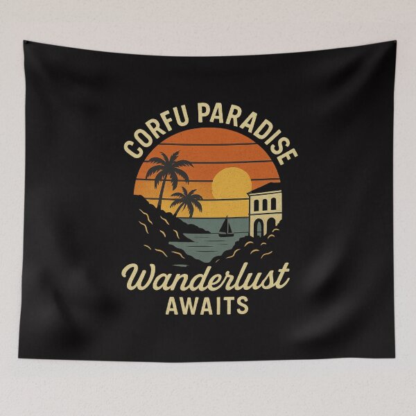 Item preview, Corfu Paradise – Wanderlust Awaits designed and sold by MakisRIZOS.