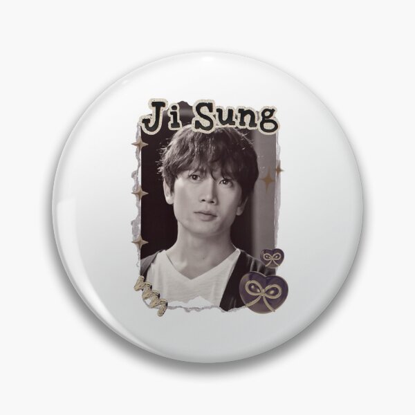 Item preview, Ji Sung Korean Actor K-Drama Scrapbook Collage Cozy Y2K Vintage Design designed and sold by HELL0WBELLO.