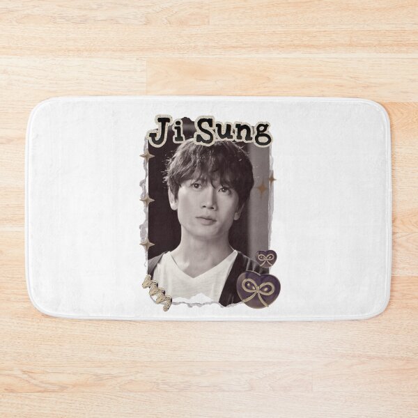 Item preview, Ji Sung Korean Actor K-Drama Scrapbook Collage Cozy Y2K Vintage Design designed and sold by HELL0WBELLO.