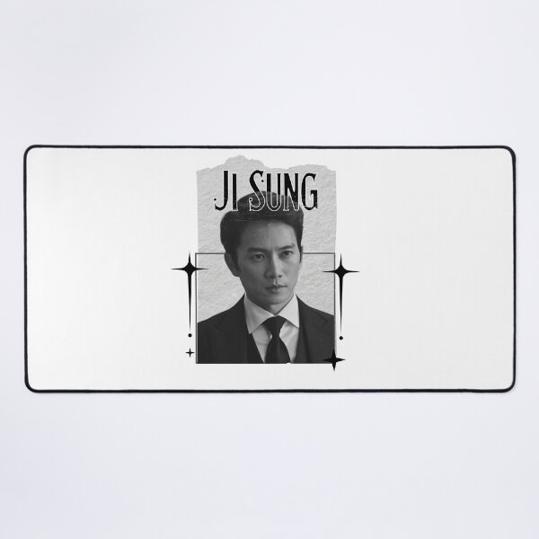 Item preview, Ji Sung Korean Actor K-Drama Scrapbook Collage Cozy Y2K Vintage Design designed and sold by HELL0WBELLO.