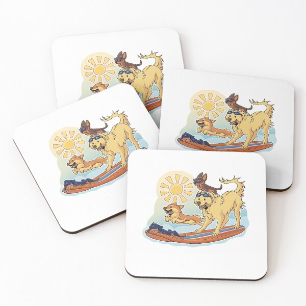 Item preview, Beach dogs designed and sold by WingedWillow.