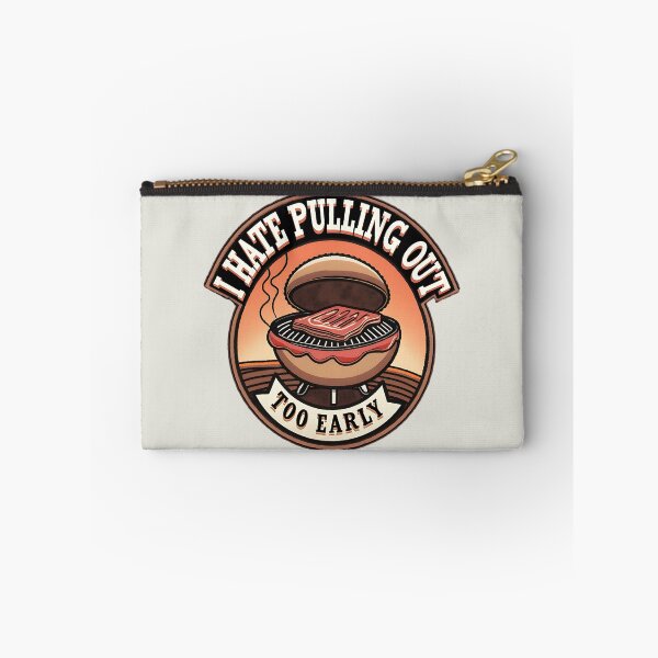Item preview, Funny BBQ Grill Joke I Hate Pulling Out Too Early designed and sold by ArtDesignTp.
