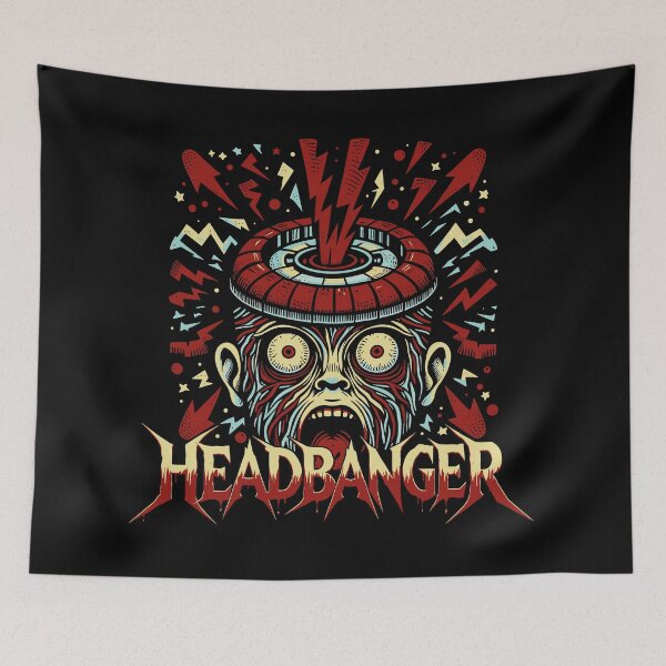 Item preview, Headbanger Exploding Head designed and sold by Robert "Hellfish" Fonseca.