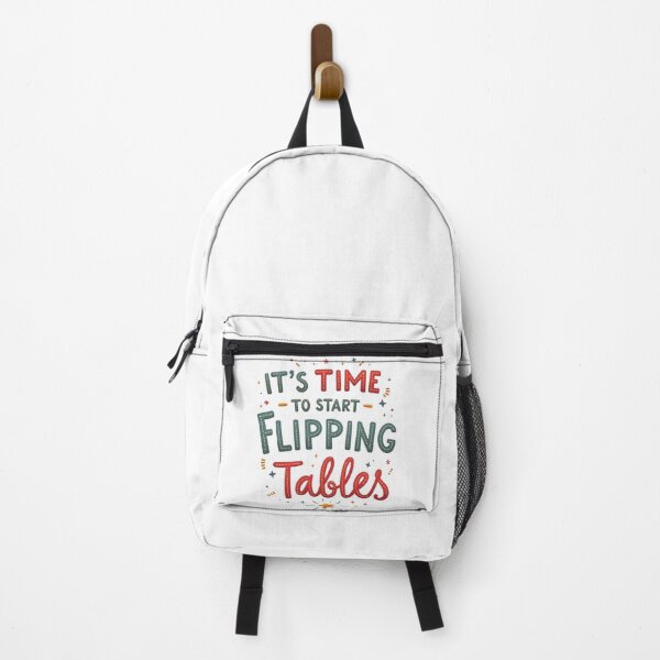 Item preview, Funny Quote It’s Time To Start Flipping Tables designed and sold by ArtDesignTp.