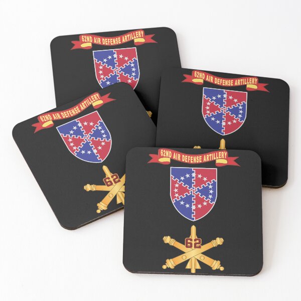 Item preview, Army - 62nd Air Defense Artillery w Number Br - DUI - Ribbon X 300 designed and sold by Military Insignia Products.