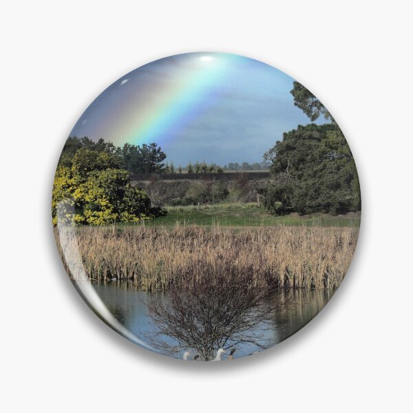 Item preview, The Ridderlls Creek Lake (9) - Quackers under a Rainbow Sky designed and sold by Larry Davis.