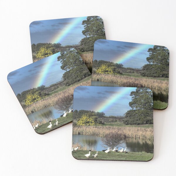 Item preview, The Ridderlls Creek Lake (9) - Quackers under a Rainbow Sky designed and sold by Larry Davis.
