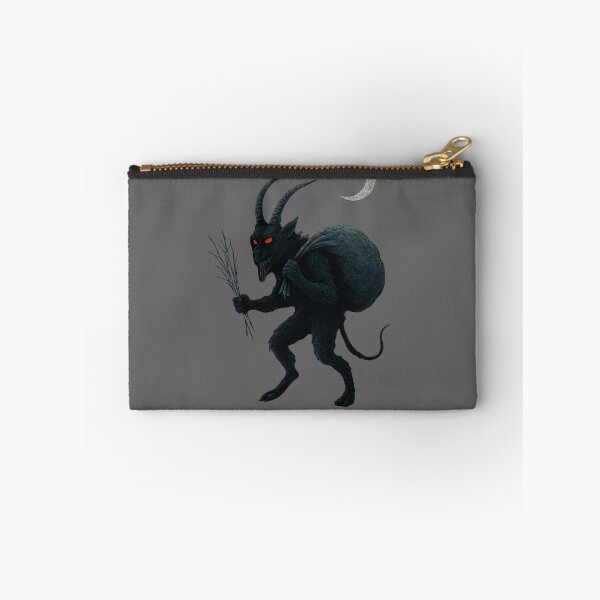 Item preview, Krampus Under the Moon – Gothic Christmas Art designed and sold by NoRestDesigns.