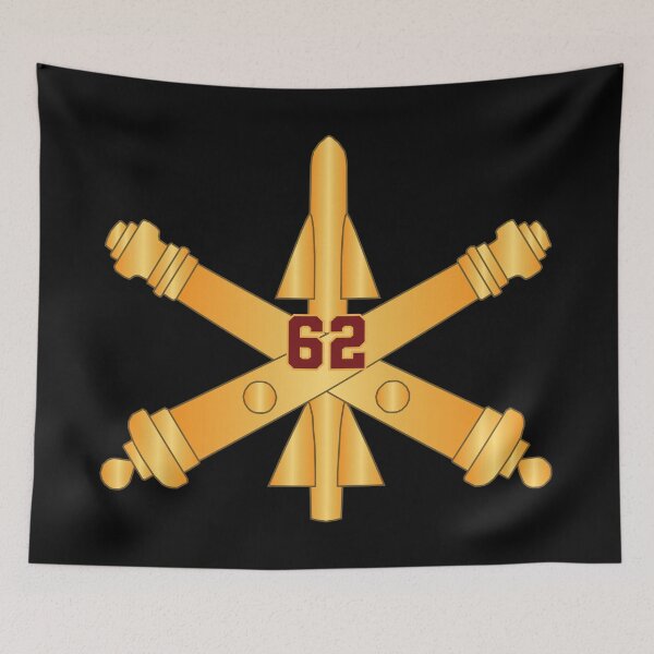 Item preview, Army - 62nd Air Defense Artillery w Number Br wo Txt X 300 designed and sold by Military Insignia Products.