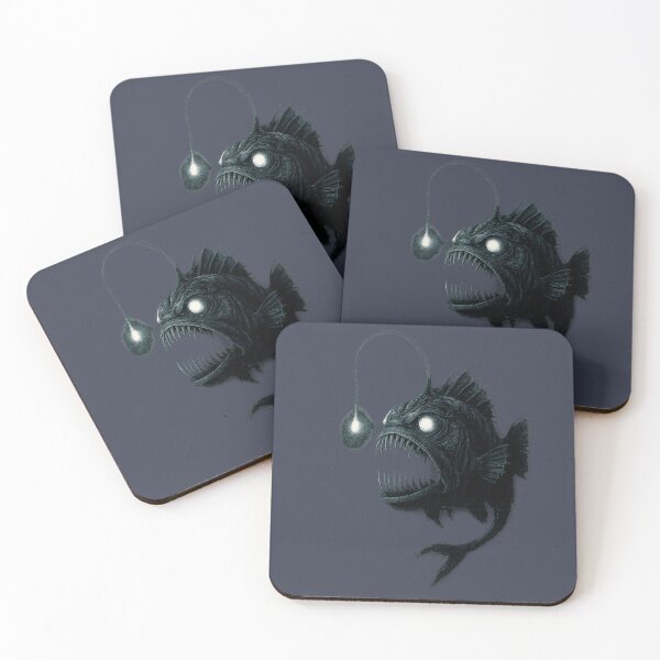 Item preview, Deep Sea Monster – Angler Fish Fishing Design designed and sold by NoRestDesigns.
