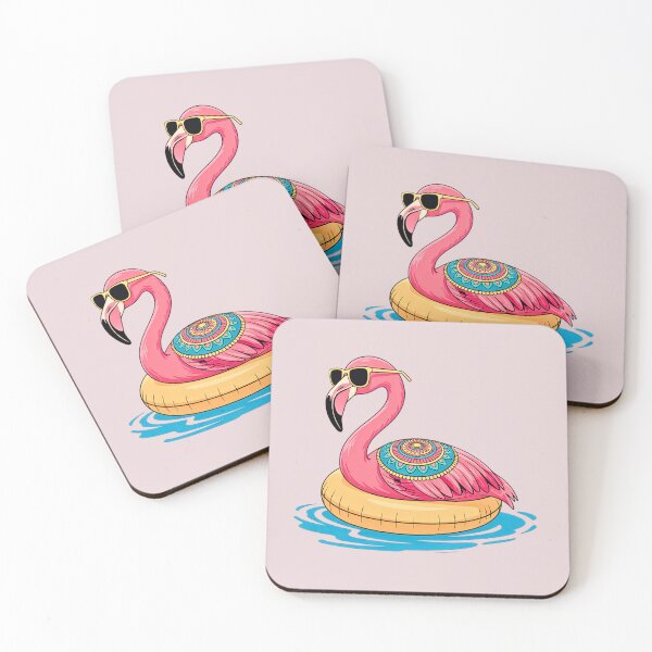 Item preview, Flamingo on Floatie designed and sold by VibrArtco.