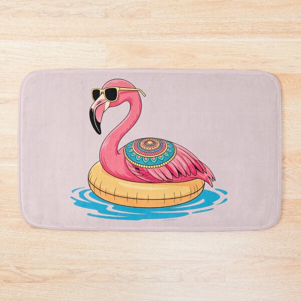 Item preview, Flamingo on Floatie designed and sold by VibrArtco.