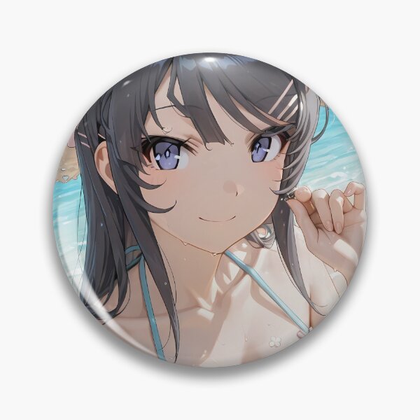 Item preview, Mai Sakurajima Bunny Girl Senpai Anime Seaside Beauty designed and sold by Raslbazola.