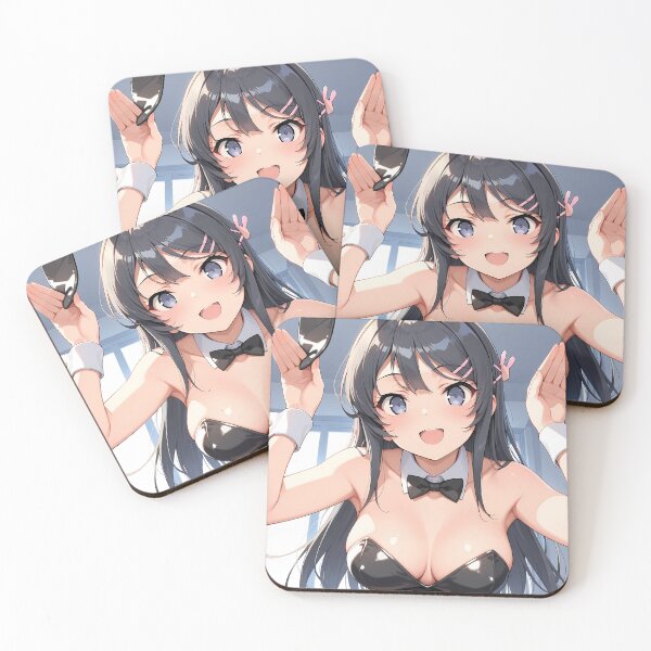 Item preview, Mai Sakurajima Bunny Girl Senpai Anime Elegant Charm designed and sold by Raslbazola.