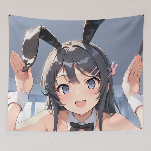 Item preview, Mai Sakurajima Bunny Girl Senpai Anime Elegant Charm designed and sold by Raslbazola.