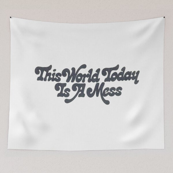 Item preview, Vintage This World Today Is A Mess designed and sold by QuayTradingCo.